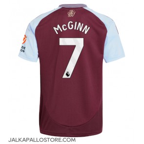 Aston Villa John McGinn #7 Kotipaita 2024-25 Lyhythihainen